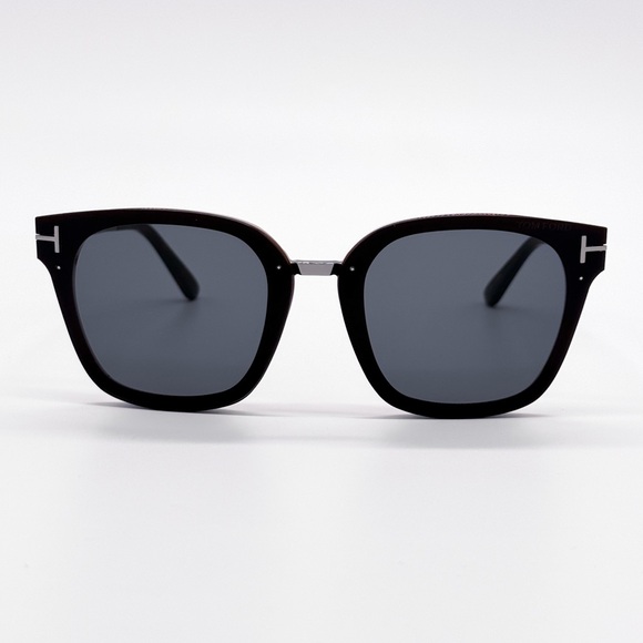 NEW TOM FORD PHILIPPA-02 TF1014 71A WOMEN SUNGLASSES FT01014/S BLACK EYEWEAR - Picture 5 of 10